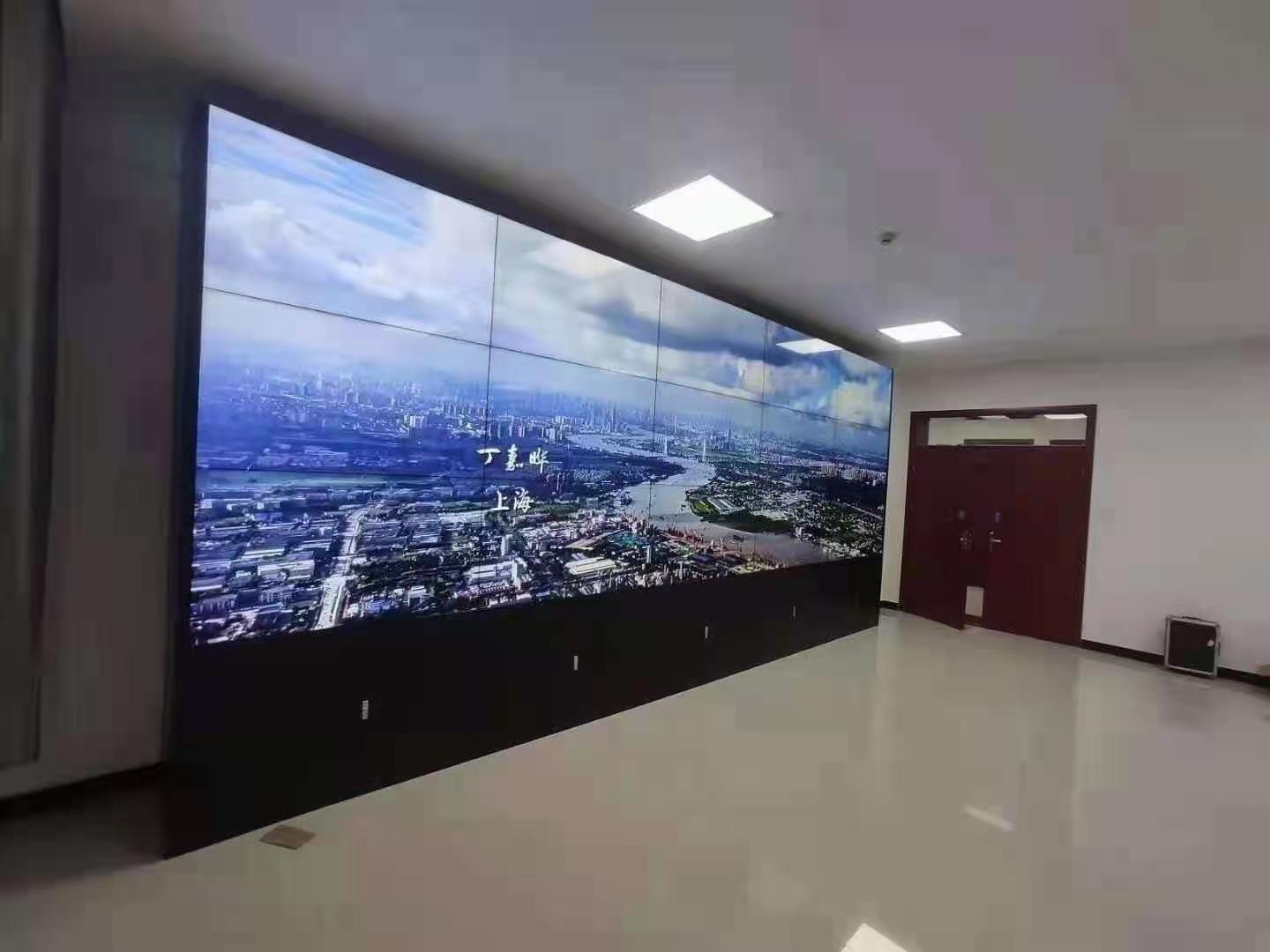 南郑拼接屏-55寸京东方液晶拼接屏3X4案例展示